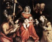 Mystic Marriage of St Catherine - 洛伦佐·洛图